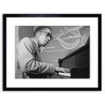 Wee Blue Coo MUSIC VINTAGE PHOTO PORTRAIT JAZZ LEGEND THELONIOUS MONK FRAMED PRINT F97X7618