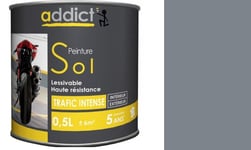 PEINTURE SPECIAL SOL GRIS ARG 0.5L TRAFIC INTENSE RESISTANT INTERIEUR EXTERIEUR