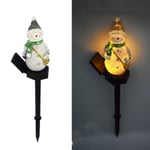 Solar Light Stake Lamp SNOWMAN SNOWMAN Snowman