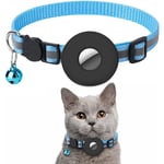 Reflekterande Katt Airtag Halsband med Klocka och Airtag Hållare Kompatibel med Apple Airtag, Söt Katt Halsband med Avtagbar Säkerhetsspänne för Kattungar P