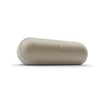 Beats Pill – Wireless Bluetooth Speaker and Portable Charger via USB-C – Up to 24 Hours Battery Life, IP67 Water Resistant, Apple & Android Compatible, Built-in Microphone – Champagne Gold