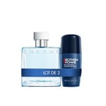 Lot de Azzaro Chrome, Eau de Toilette en Spray Vaporisateur pour Homme, 50 ml + Biotherm Homme, Day Control Déodorant Homme Anti-Odeur, Efficacité 72H, Tous Types de Peau