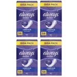 Always Dailies Extra Protect Long Plus 58 Pantiliners , Pack of 4