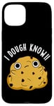 Coque pour iPhone 15 Plus Jeu de mots « I Dough Know Funny Food »