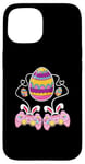 iPhone 15 Gamer Happy Easter Egg Video Game Controller Case