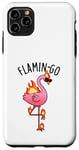 iPhone 11 Pro Max Flamin-go Funny Flamingo Pun Case