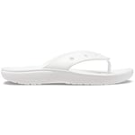 Crocs Unisex Classic Crocs Flip Flip flops, White, 5 UK Men/ 6 UK Women