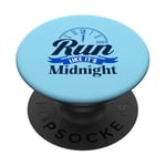 Run Like It's Midnight PopSockets Adhesive PopGrip