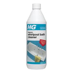 HG Hygienic Whirlpool Bath Cleaner, Naturally Formulated Jetted Bath Spa & Hot Tub Cleaner, Effective Jacuzzi Bath Cleaner, Removes Scale Grease, Soap, Oil & Odours - 1L