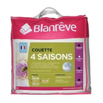 Blanreve - Couette 4 saisons - 200 x 200 cm - Blanc