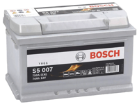 Bosch Bilbatteri S5007  74 Ah CCA 750 A (EN)