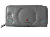 Sac à main Playstation Classic Logo Ps1 Style officiel Sony Grey Zip Around