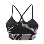 Reebok Women's Myt All Over Print Sports Bra, Black, XXS