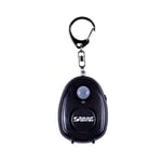 Sabre Pa-Mdm-Bk-02-UK Loud 120 Db Personal Security Magnetic Keychain Alarm With 120° Arc Motion Detector | Self-Protection Attack Deterrent Audible Up To 600 Feet (185 Metres) | Black