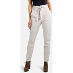 Pantalon Vero Moda  Pantalon taille haute avec ceinture Blanc F