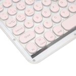 (Pink) Wireless Keyboard Laptop Keyboard 10in For Office For Travel