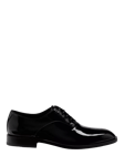 HUGO BOSS Patent Leather Oxford Shoes, Black