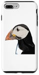 iPhone 7 Plus/8 Plus Puffin Auks Seabird Lunde alken Wildlife Animal Illustration Case