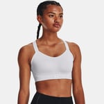 Brassière de sport Under Armour Vanish Elite High pour femme Halo Gris / Blanc 36A