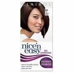 Clairol Nice 'n Easy Semi-Permanent Hair Dye - No Ammonia - 82 - Dark Warm Brown