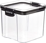 Sistema Ultra Square Canister, Tritan, Clear Black, 700 Ml