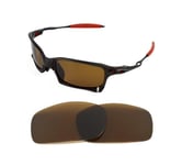 NEW POLARIZED BRONZE REPLACEMENT LENS FOR OAKLEY X SQUARED SUNGLASSES