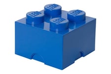 LEGO Storage Brick 4 - opbevaringsboks - lysende blå