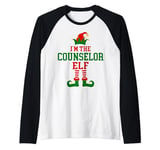 Family Matching I'm The Counselor Elf Christmas Raglan Baseball Tee