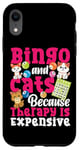 iPhone XR Bingo Player Cat Bingo And Cats Because Therapy Is Expensive Case