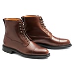 Yanko derby boot brun grain