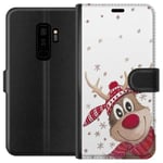 Samsung Galaxy S9+ Musta Lompakkokotelo Renen Rudolf