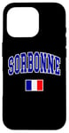 Coque pour iPhone 16 Pro Sorbonne Drapeau Collégial District Administratif de Paris