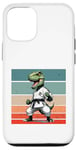 Coque pour iPhone 12/12 Pro T.Rex Karate Gi Ceintures noires Force de position puissante