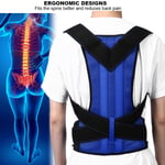 Unisex Adjustable Back Spine Support Posture Corrector Brace Hunchback Corre NAU