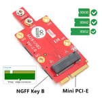 New M.2 To Mini PCIE Adapter Converter Module With SIM Card Slot PC Laptop Acces