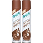 Batiste Dry Shampoo Medium & Brunette Duo 2 x Dry Shampoo 200ml - 400 ml