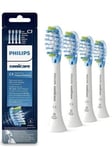 4 Pack Philips Sonicare C3 Premium Defence Sonic Toothbrush Heads White Black