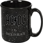 ICUP ACDC Back in Black 20 oz Ceramic Camper Mug Black