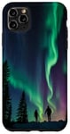 iPhone 11 Pro Max Lights Northern Couple Stargazing Night Scene Sky Designs Case