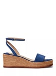 Lauren Ralph Lauren Leona Suede Espadrille Sandals