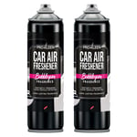 Car Air Freshener - Removes Odours - Bubblegum Fragrance - 2 x 400ml