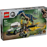 LEGO® Jurassic World Dinosaurieuppdrag: transportbil med allosaurus 76966 multifärg