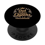 Papa de Future Queens #Ingoodhands Fier d'être papa PopSockets PopGrip Adhésif