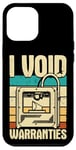 iPhone 12 Pro Max I Void Warranties Retro 3D Printer and Printing Funny Case