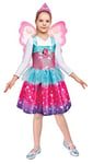 Ciao Barbie Fairy costume robe déguisement original fille (Taille 5-7 ans) avec ailes