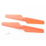 Blade mQX Quad Copter Clockwise Rotation Orange Propeller (2) BLH7524