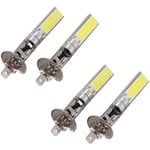 4X H1 Blanc 6000K 7.5W cob led smd drl Phare Antibrouillard au Volant Ampoule de Faisceau