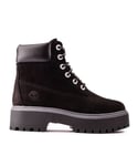 Timberland Womens Heritage Platform Waterproof Boots - Black - Size UK 8