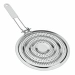 Heat Diffuser Simmer Ring Pan For Gas Hob Electric Cookers Stove Stainless Steel