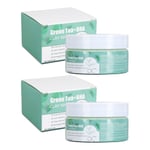 2pcs Green Tea Cleansing Mask 3.5 Oz Purify Pores Moisturizing Hydrating Blackh